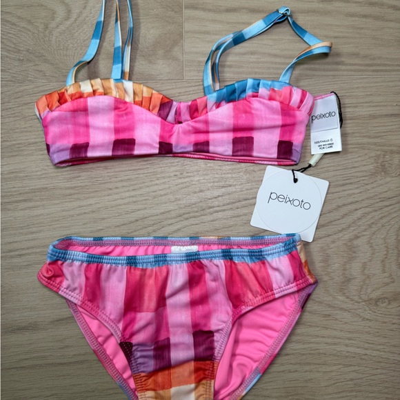 Peixoto Colorful Striped Bikini Set - Picture 1 of 5